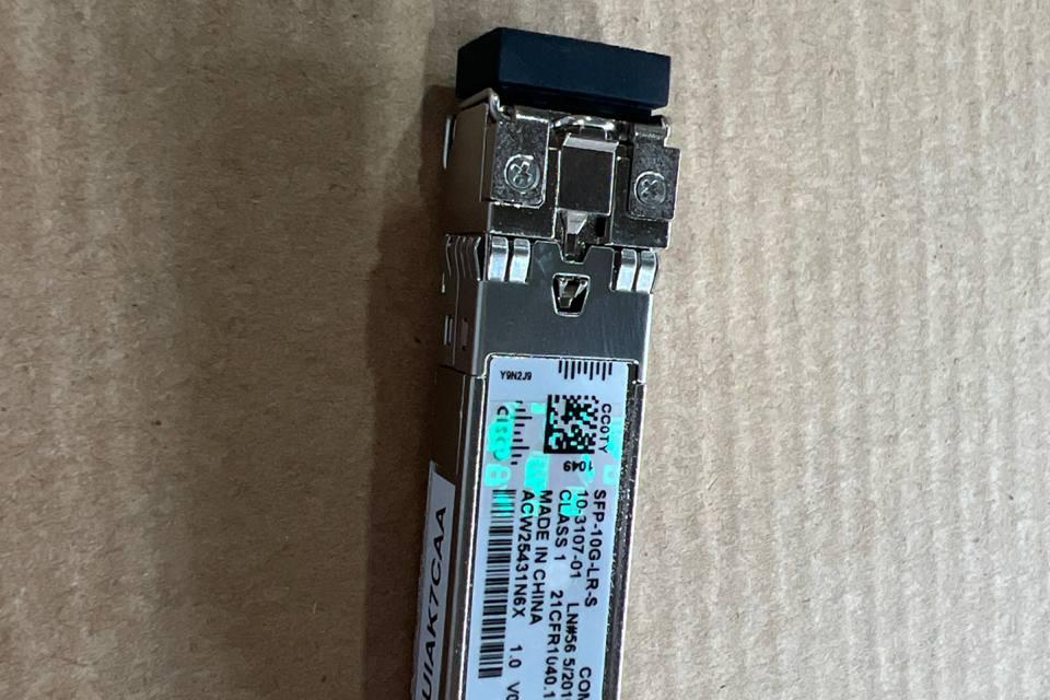 Cisco SFP-10G-LR-S=, Сетевой модуль