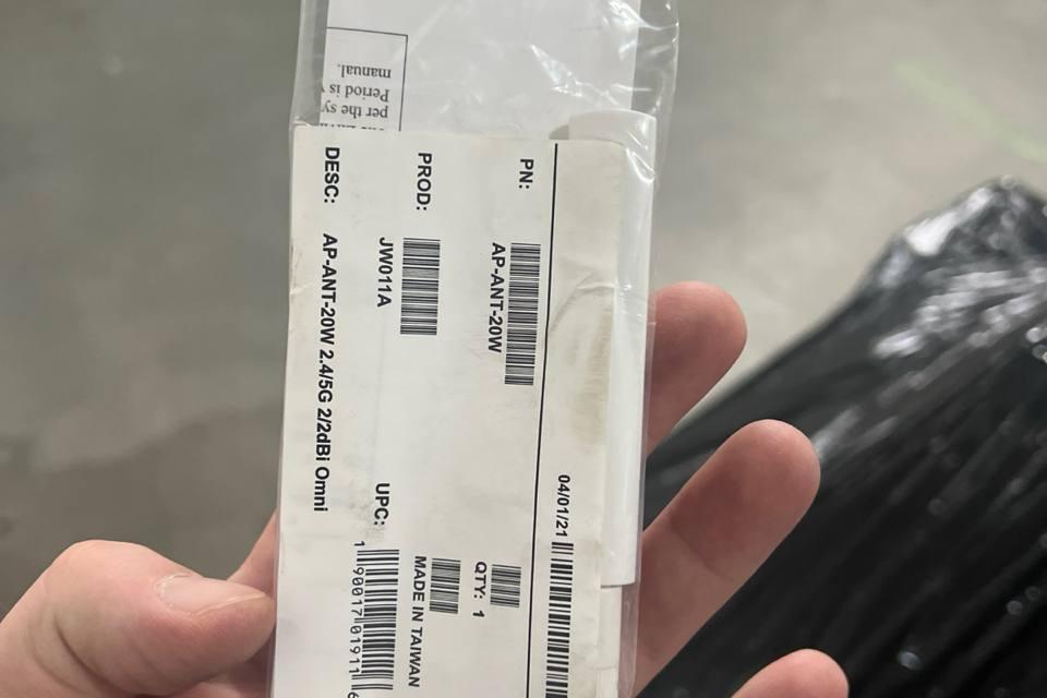 HPE JW011A, Антенна