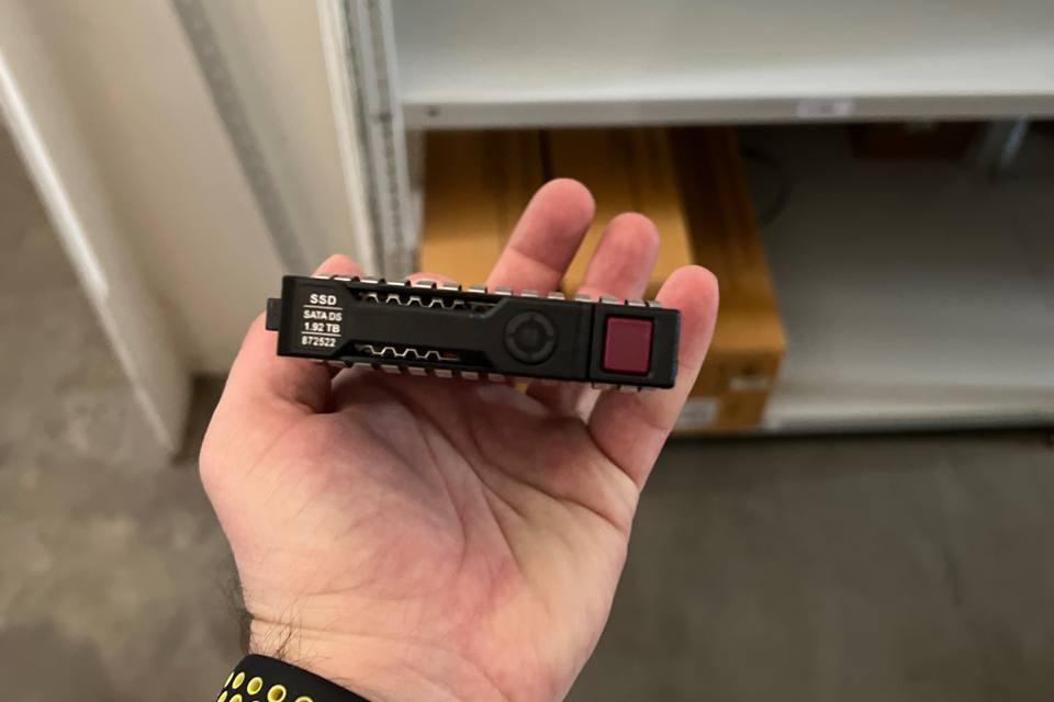HPE 872522-001, Носитель информации