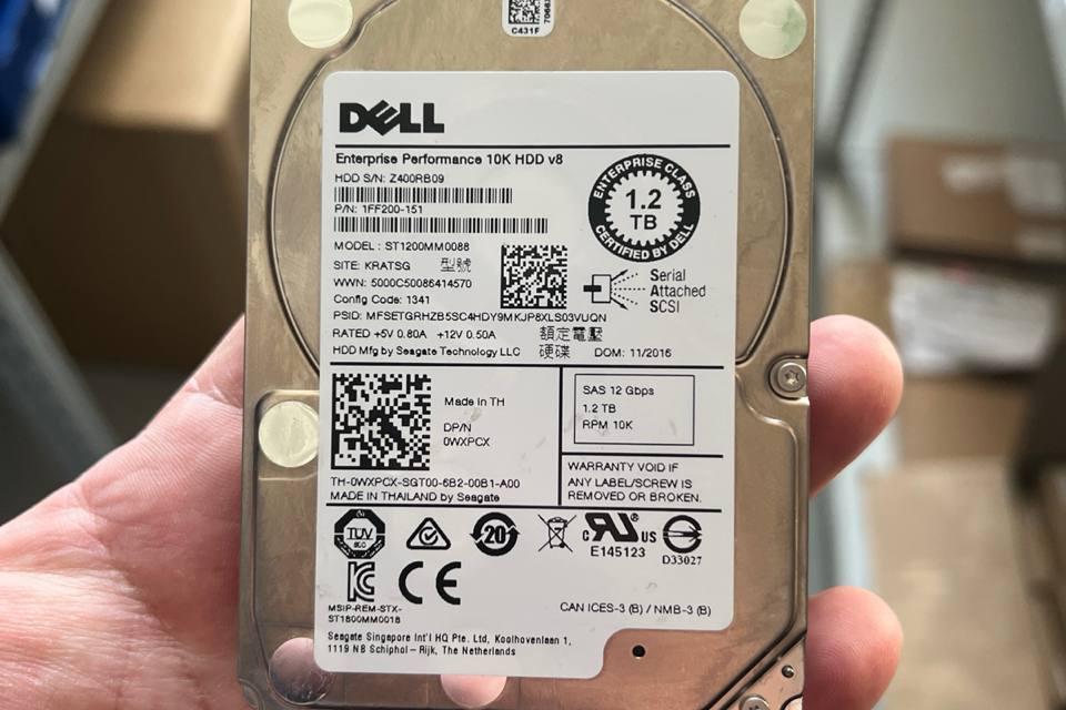 DELL WXPCX, Носитель информации