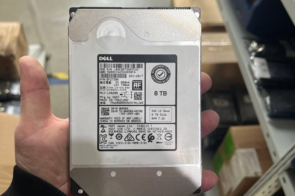DELL KRDKK, Носитель информации