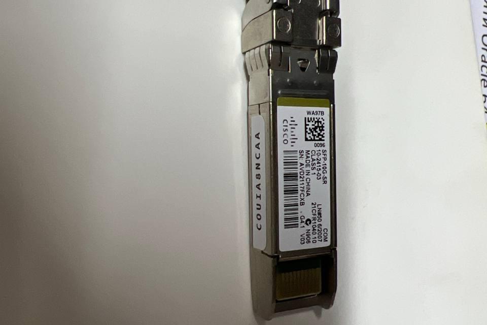Cisco SFP-10G-SR, Сетевой модуль